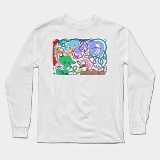 Mr Squiggly Ragamuffin Band Long Sleeve T-Shirt